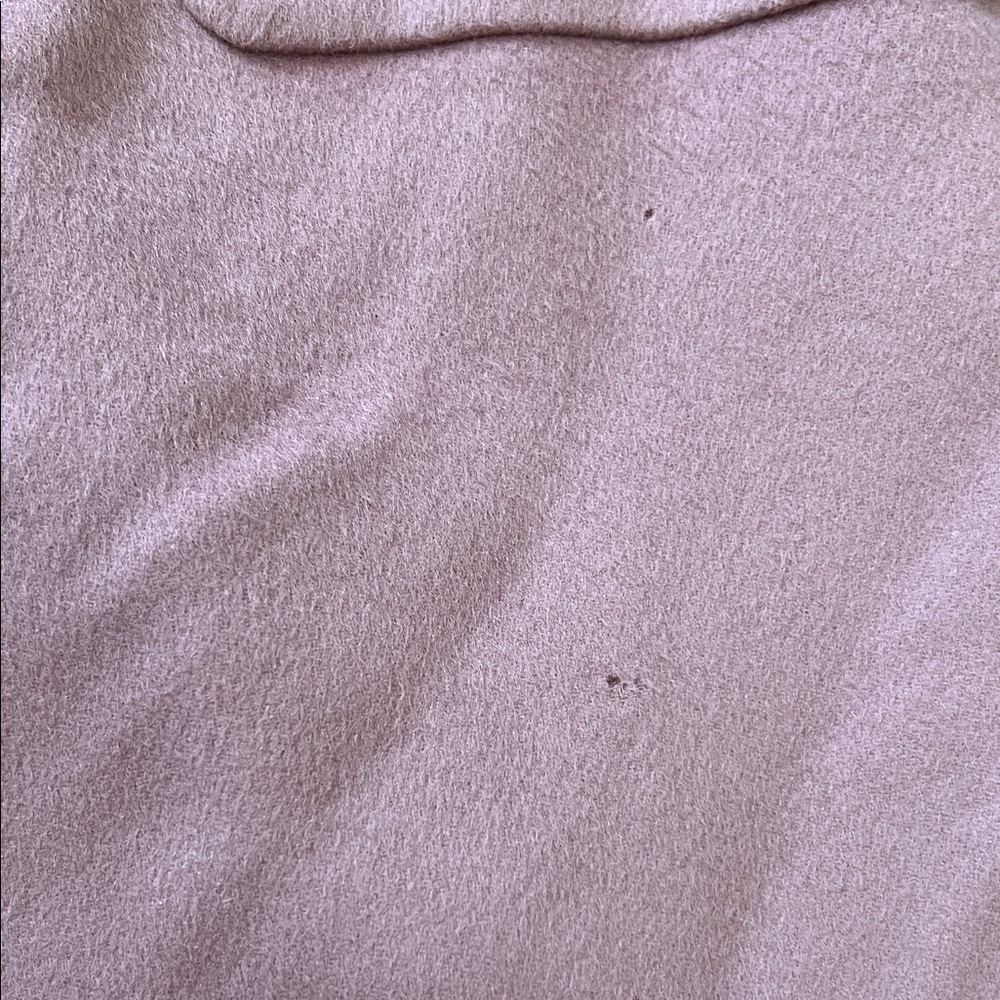 Theory Easy One Button Winsome 2 Cashmere Wool Overcoat in Dark Rose Size L - Picture 5 of 7